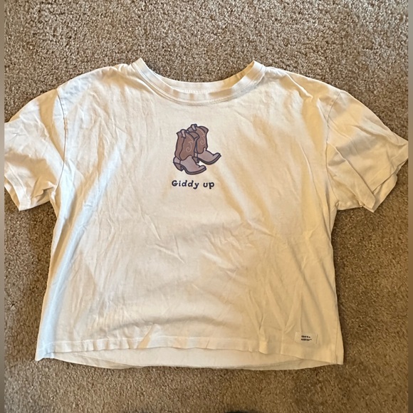 Life is Good Boxy Crusher Tee - Picture 2 of 7